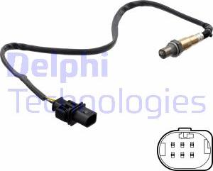 Delphi ES21322-12B1 - Лямбда-зонд autocars.com.ua