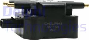 Delphi GN10142-12B1 - Катушка зажигания avtokuzovplus.com.ua