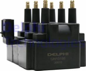 Delphi GN10186-11B1 - Котушка запалювання autocars.com.ua