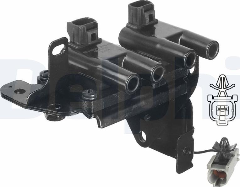 Delphi GN10413-17B1 - Котушка запалювання autocars.com.ua