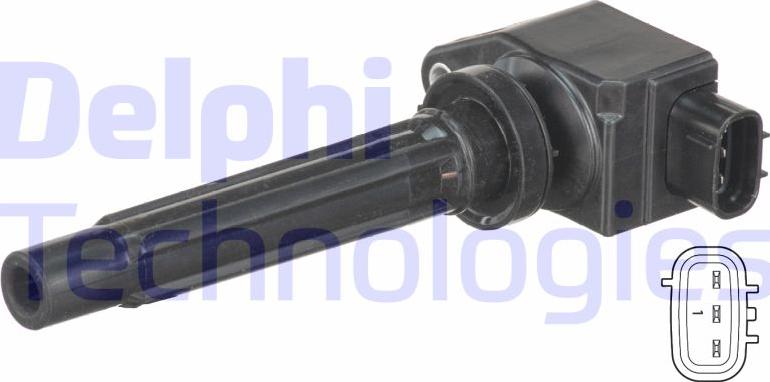 Delphi GN10439-12B1 - Котушка запалювання autocars.com.ua
