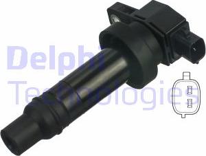 Delphi GN10590-18B1 - Котушка запалювання autocars.com.ua