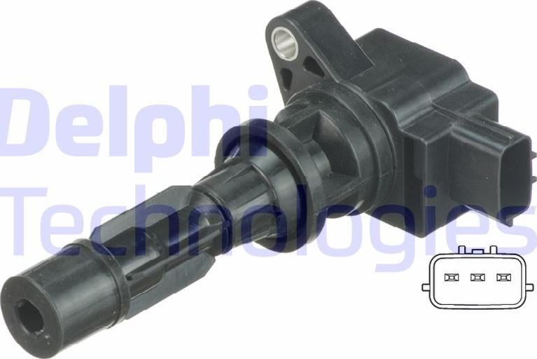 Delphi GN10623-12B1 - Котушка запалювання autocars.com.ua