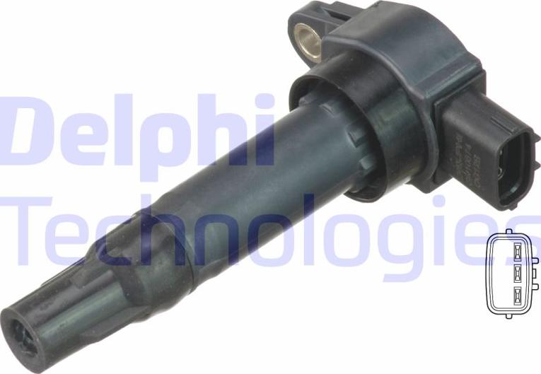 Delphi GN10674-12B1 - Котушка запалювання autocars.com.ua