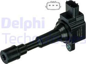 Delphi GN10697-17B1 - Катушка зажигания avtokuzovplus.com.ua