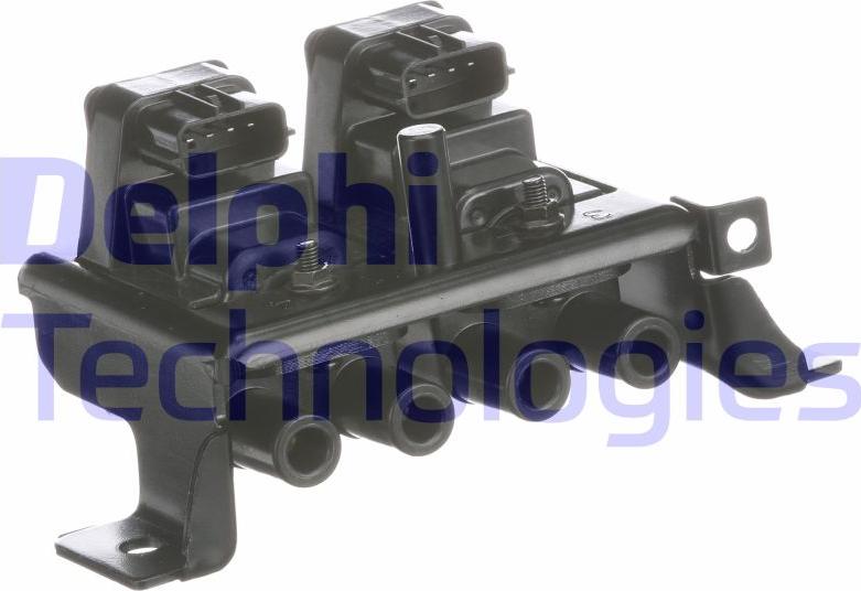 Delphi GN10714 - Катушка зажигания avtokuzovplus.com.ua