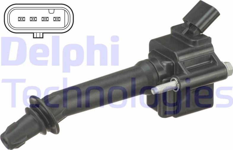 Delphi GN10796-12B1 - Котушка запалювання autocars.com.ua