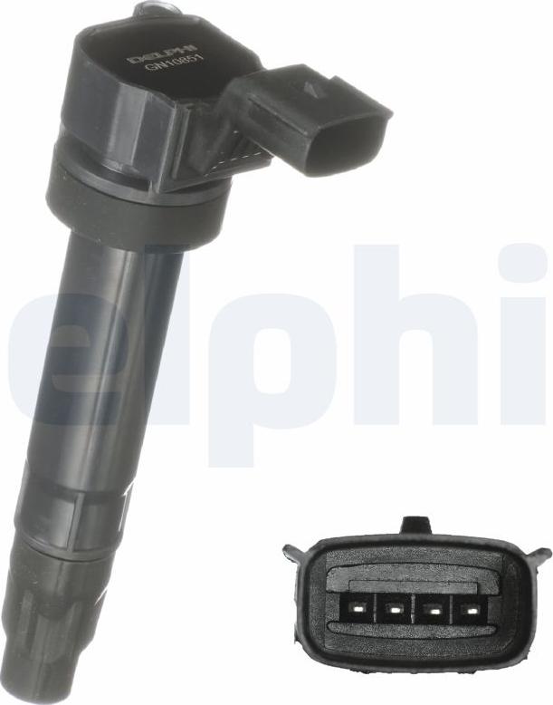 Delphi GN10851-19B1 - Котушка запалювання autocars.com.ua