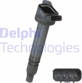 Delphi GN10909-12B1 - Катушка зажигания avtokuzovplus.com.ua