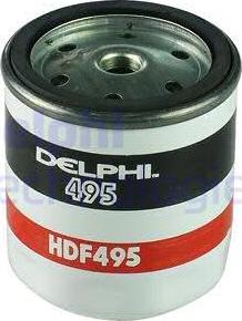 Delphi HDF495 - Паливний фільтр autocars.com.ua