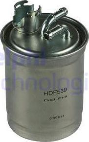 Delphi HDF539 - Фільтр палива autocars.com.ua