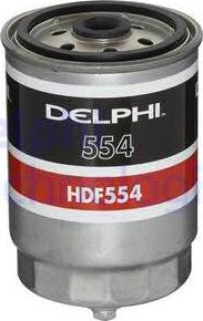 Delphi HDF554 - Паливний фільтр autocars.com.ua