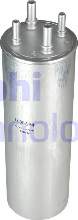 Delphi HDF564 - Паливний фільтр autocars.com.ua