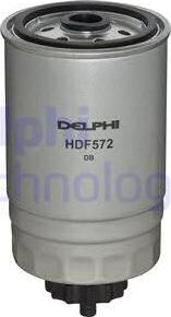 Delphi HDF572 - Паливний фільтр autocars.com.ua
