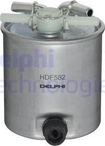 Delphi HDF582 - Паливний фільтр autocars.com.ua