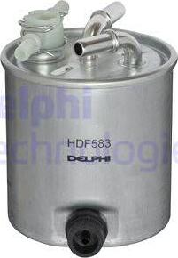 Delphi HDF583 - Фільтр палива autocars.com.ua