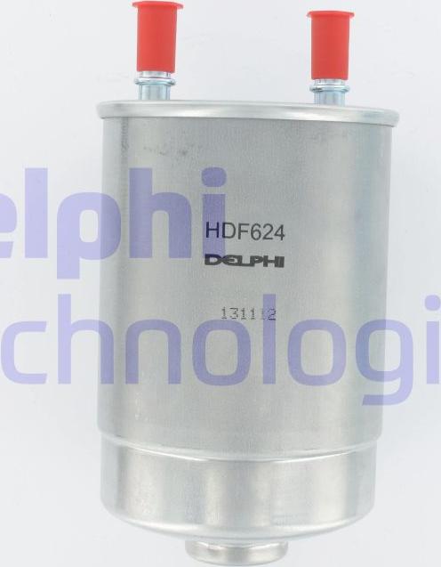 Delphi HDF624 - Паливний фільтр autocars.com.ua