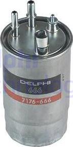 Delphi HDF666 - Паливний фільтр autocars.com.ua