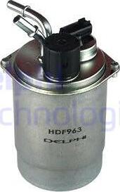 Delphi HDF963 - Топливный фильтр avtokuzovplus.com.ua