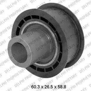 Delphi KDB214 - Комплект ременя ГРМ autocars.com.ua