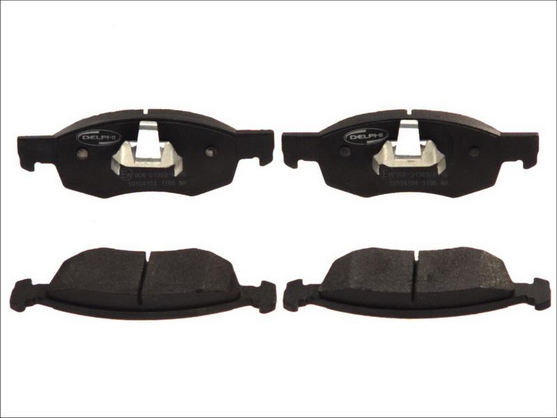 Delphi LP1796 - Гальмівні колодки, дискові гальма autocars.com.ua
