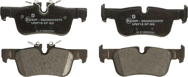 Delphi LP2719 - Гальмівні колодки, дискові гальма autocars.com.ua