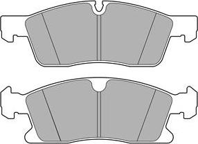 HELLA PAGID 355019821 - Гальмівні колодки, дискові гальма autocars.com.ua