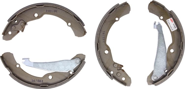 Delphi LS1784 - Комплект гальм, барабанний механізм autocars.com.ua