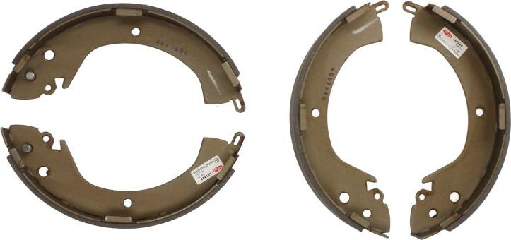 Delphi LS1826 - Комплект гальм, барабанний механізм autocars.com.ua