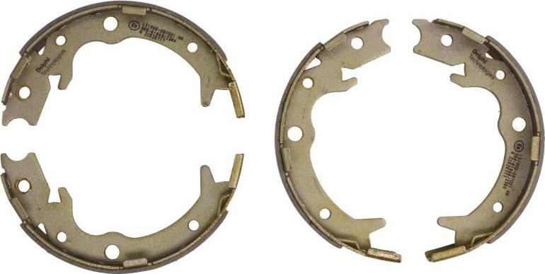 Delphi LS1900 - Комплект гальм, ручник, парковка autocars.com.ua