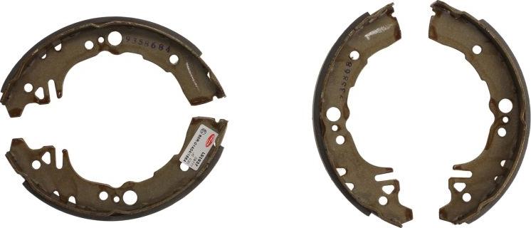 Delphi LS1937 - Комплект гальм, барабанний механізм autocars.com.ua