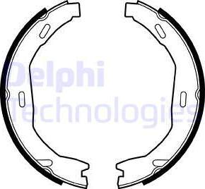 Delphi LS2006 - Комплект тормозов, ручник, парковка autodnr.net
