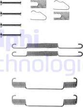 Delphi LY1036 - Комплектуючі, барабанний гальмівний механізм autocars.com.ua