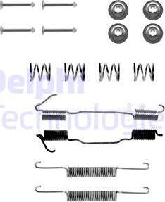 Delphi LY1251 - Комплектуючі, барабанний гальмівний механізм autocars.com.ua