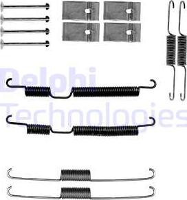 Delphi LY1417 - Комплектуючі, барабанний гальмівний механізм autocars.com.ua