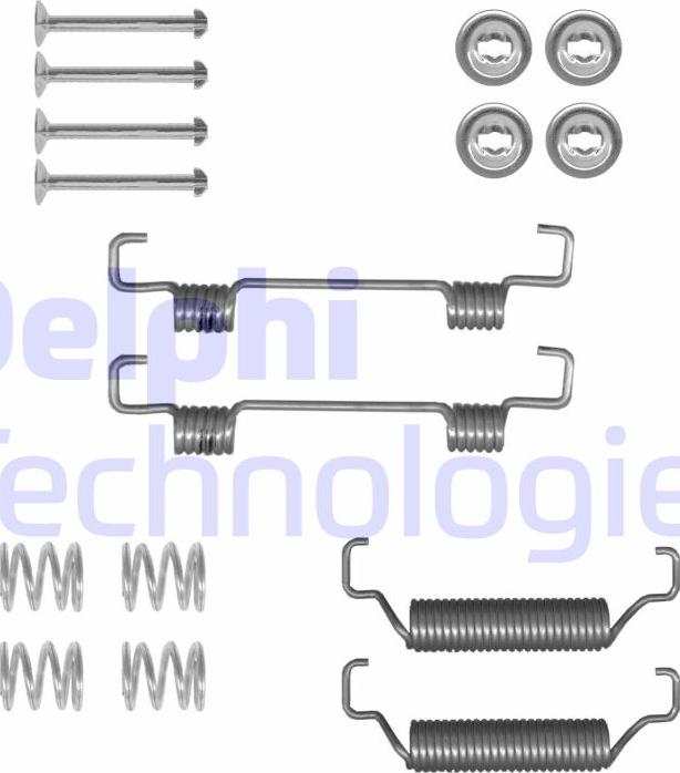 Delphi LY1433 - Комплектующие, стояночная тормозная система avtokuzovplus.com.ua