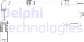 Delphi LZ0171 - Сигнализатор, износ тормозных колодок avtokuzovplus.com.ua
