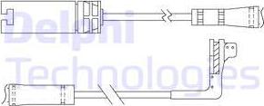 Delphi LZ0214 - Сигнализатор, износ тормозных колодок autodnr.net