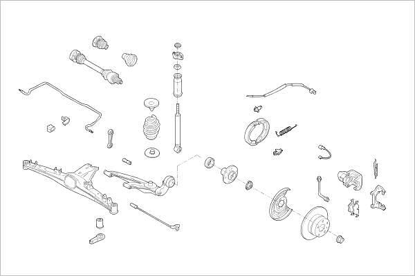 Delphi OE-BMW-000011369-R - Подвеска колеса avtokuzovplus.com.ua