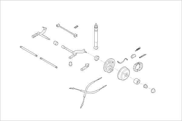 Delphi OE-RENA-000002051-R - Підвіска колеса autocars.com.ua
