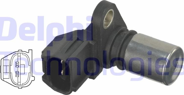 Delphi SS11017 - Датчик імпульсів, колінчастий вал autocars.com.ua