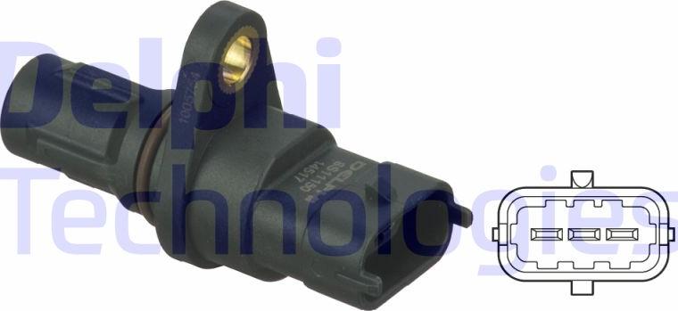 Delphi SS11150 - Датчик, положення розподільного валу autocars.com.ua