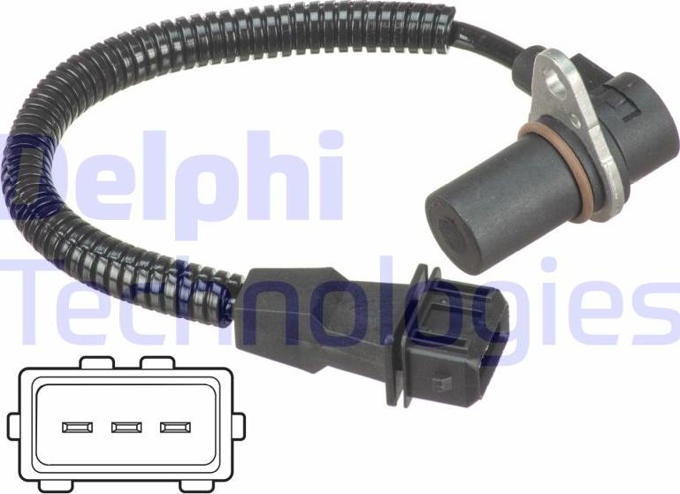 Delphi SS11153 - Датчик, положення розподільного валу autocars.com.ua