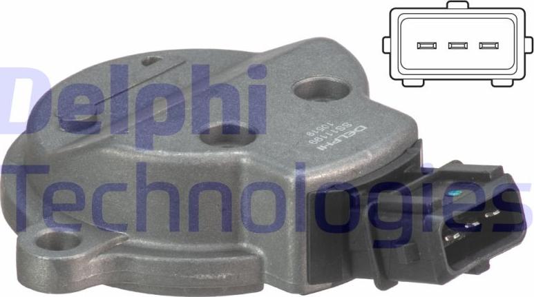 Delphi SS11199 - Датчик, положення розподільного валу autocars.com.ua
