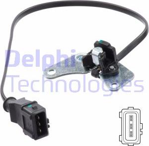 Delphi SS11203 - Датчик, положення розподільного валу autocars.com.ua