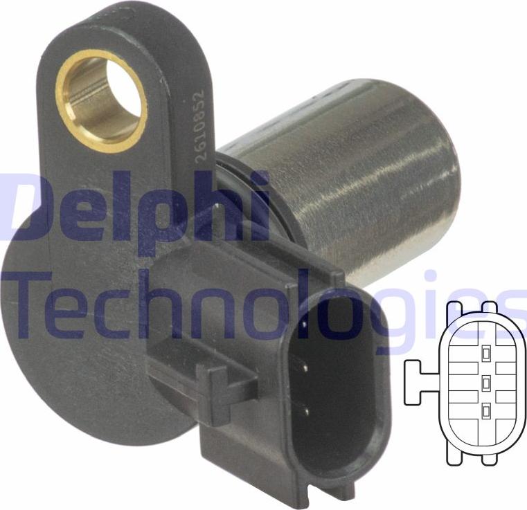 Delphi SS11220 - Датчик, положення розподільного валу autocars.com.ua