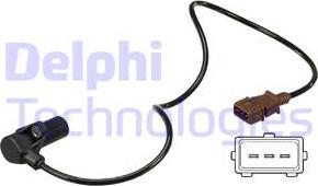 Delphi SS11262 - Датчик імпульсів, колінчастий вал autocars.com.ua