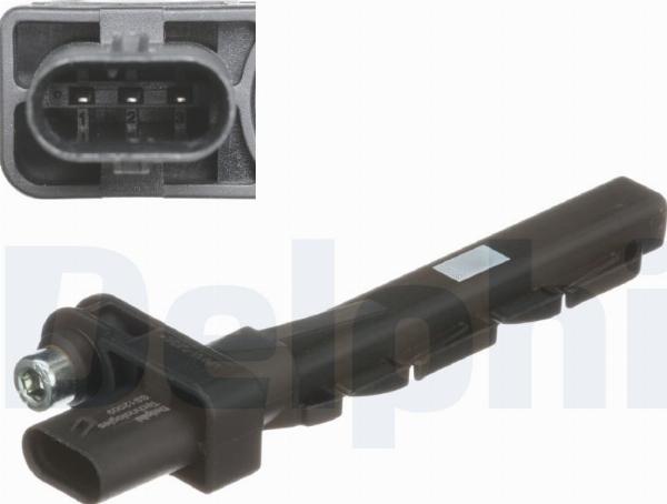 Delphi SS12009-15B1 - Датчик імпульсів, колінчастий вал autocars.com.ua