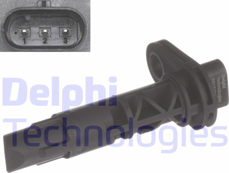 Delphi SS12174-11B1 - Датчик імпульсів, колінчастий вал autocars.com.ua