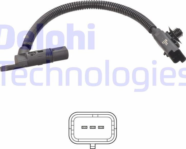 Delphi SS12293-12B1 - Датчик, положение распределительного вала avtokuzovplus.com.ua